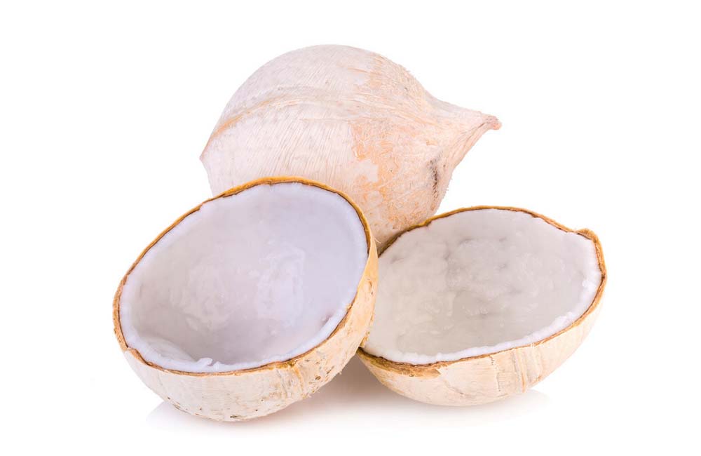 young coconut meat